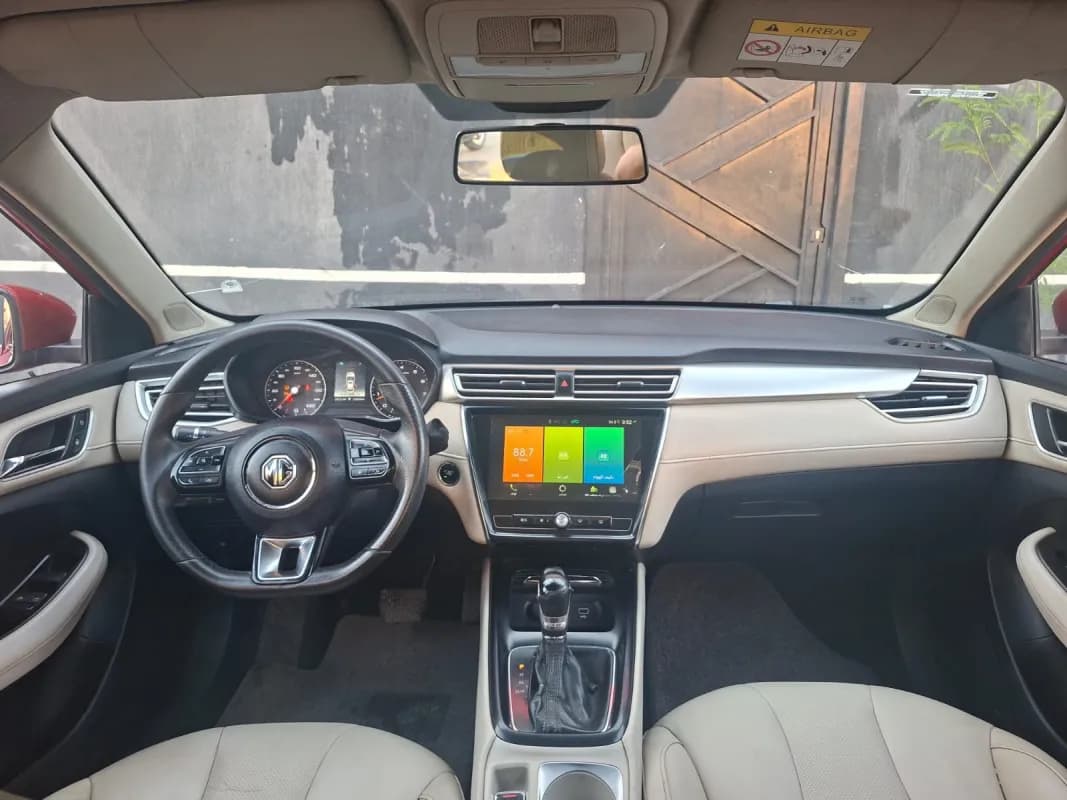 MG 5 2021 Luxury Red Automatic — Used