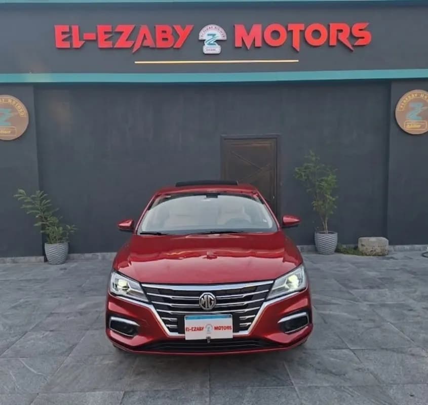 MG 5 2021 Luxury Red Automatic — Used