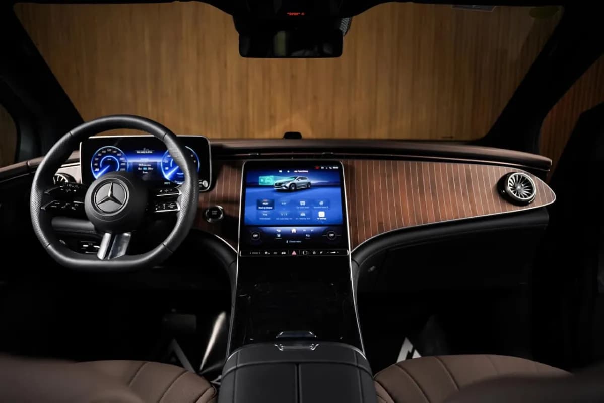 Mercedes-Benz EQE 350 2024 4 matic Brown Automatic — New