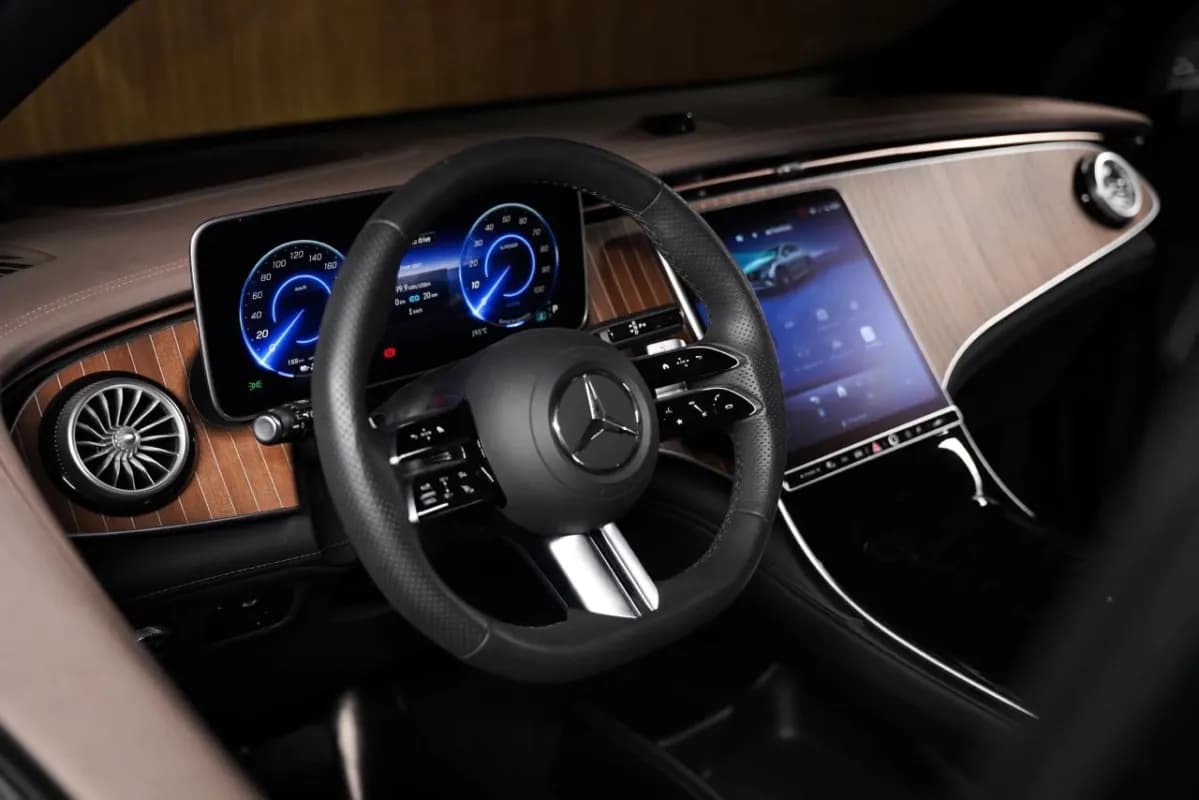 Mercedes-Benz EQE 350 2024 4 matic Brown Automatic — New