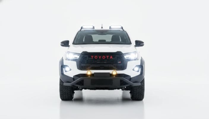 Toyota Hilux 2026 Highline White Automatic — New - 1