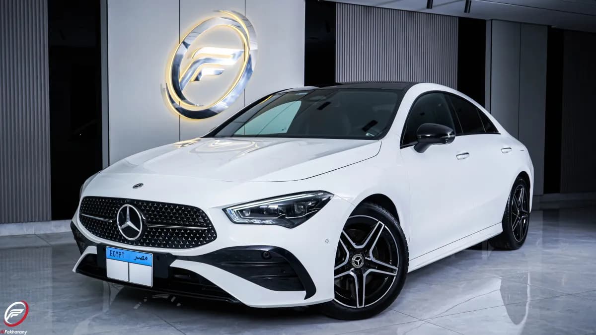 مرسيدس بنز CLA 200 2024 ايه ام جي أبيض أوتوماتيك — مستعملة