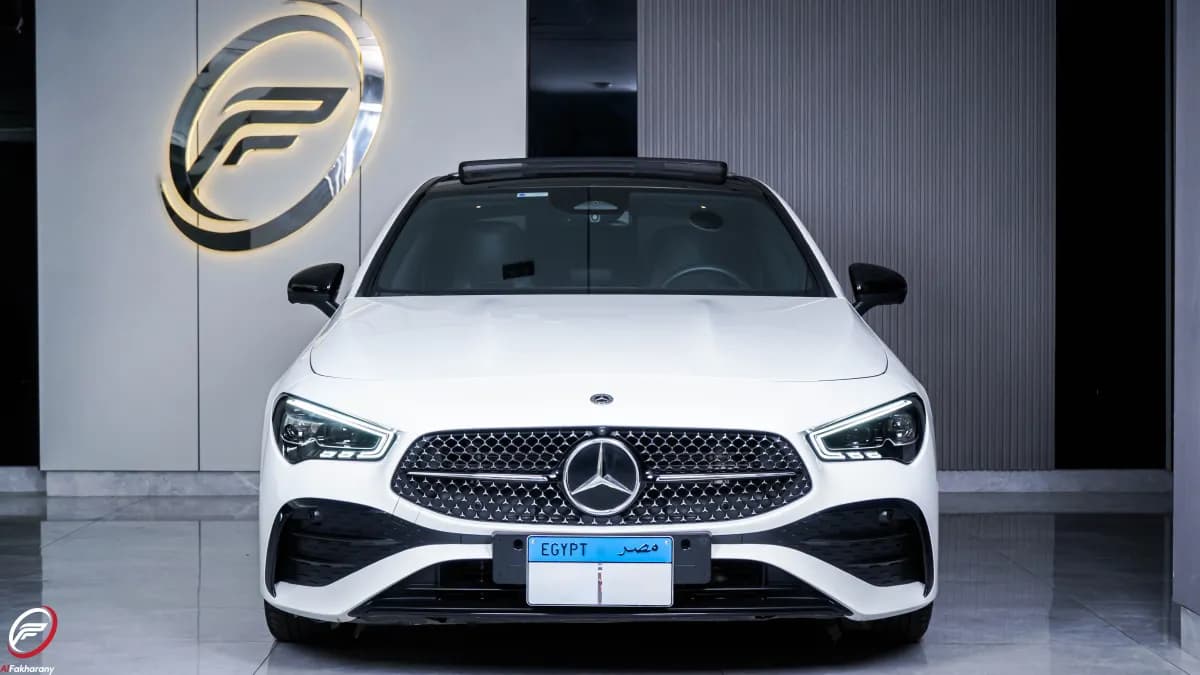 مرسيدس بنز CLA 200 2024 ايه ام جي أبيض أوتوماتيك — مستعملة