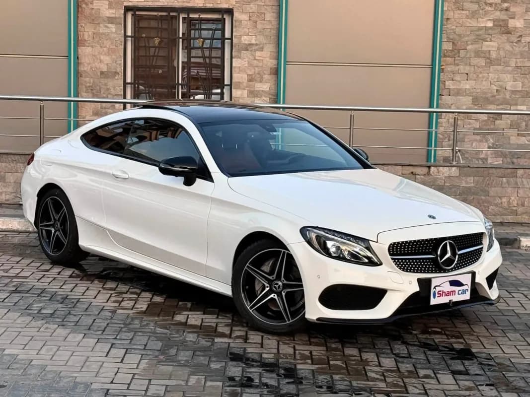 Mercedes-Benz C180 2017 AMG White Automatic — Used