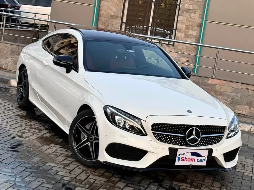 Mercedes-Benz C180 2017 AMG White Automatic — Used