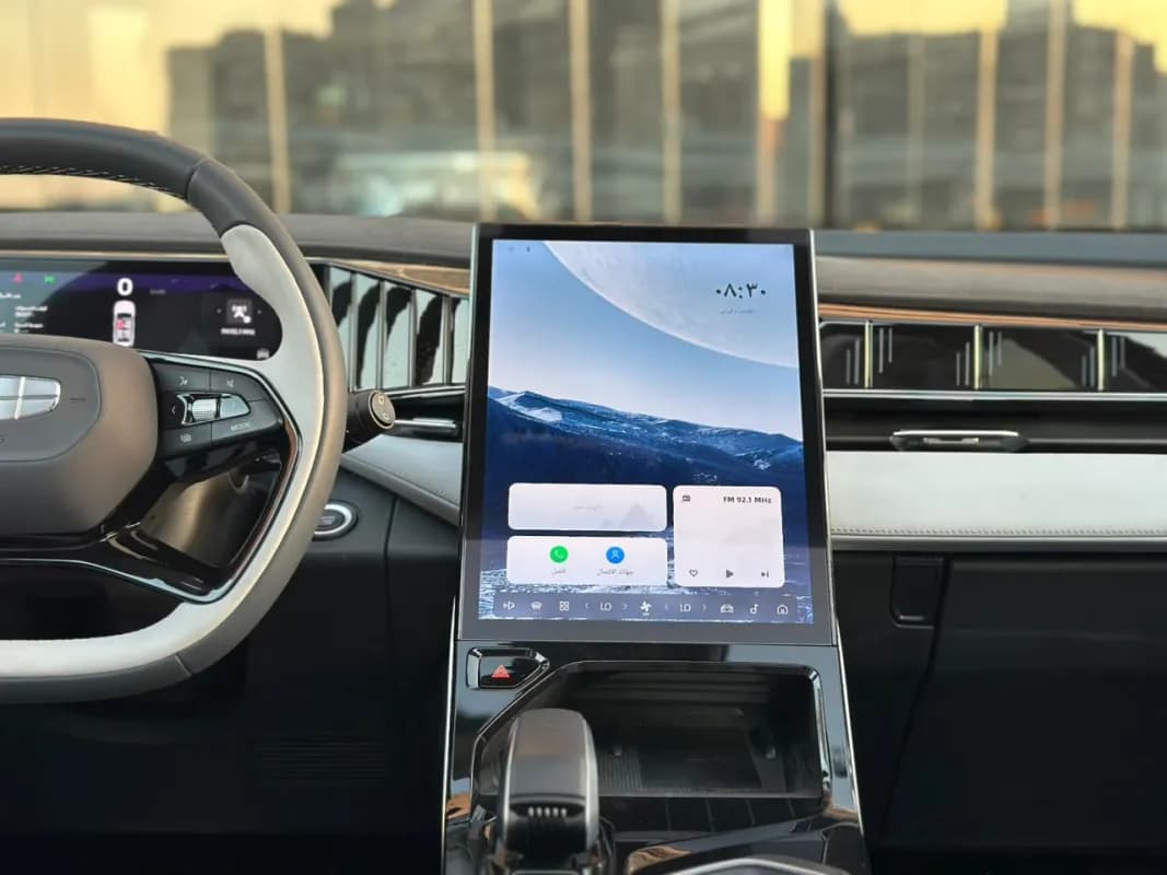 جيلي ستار راي 2025 بريميم أسود أوتوماتيك — جديدة