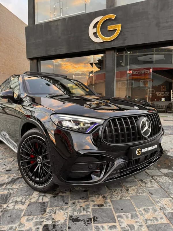مرسيدس بنز GLC 43 2026 اي ام جي كوبيه أسود أوتوماتيك — جديدة