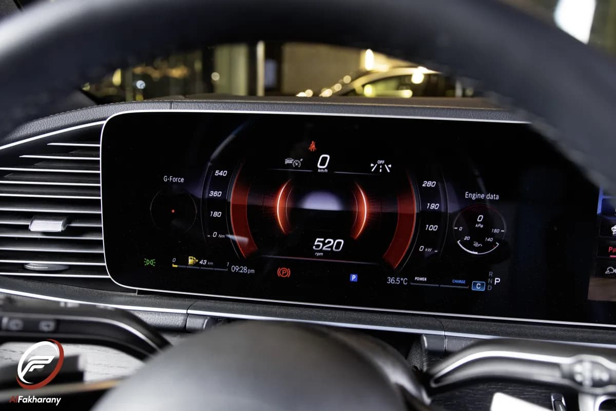 مرسيدس بنز GLE450 2025 ايه ام جي أسود أوتوماتيك — مستعملة