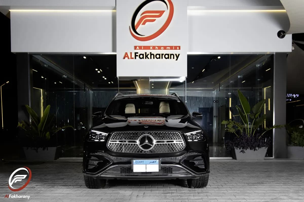 مرسيدس بنز GLE450 2025 ايه ام جي أسود أوتوماتيك — مستعملة