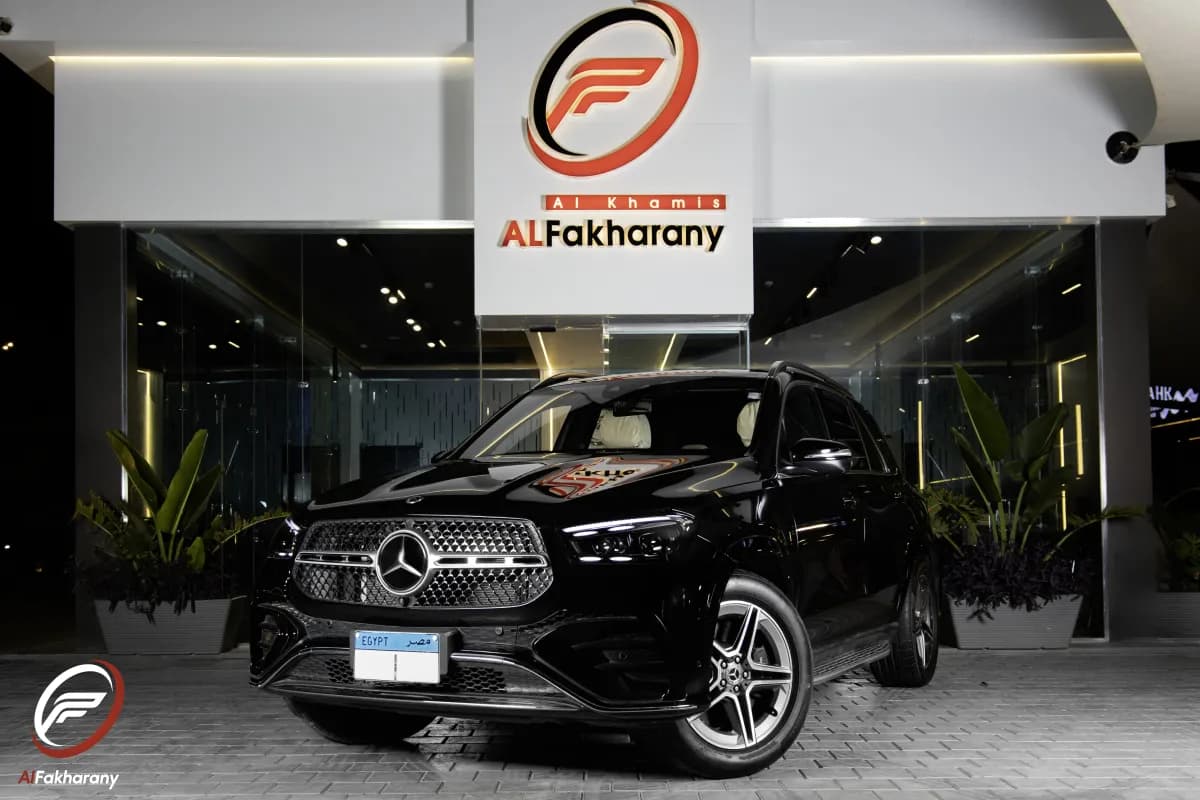 مرسيدس بنز GLE450 2025 ايه ام جي أسود أوتوماتيك — مستعملة