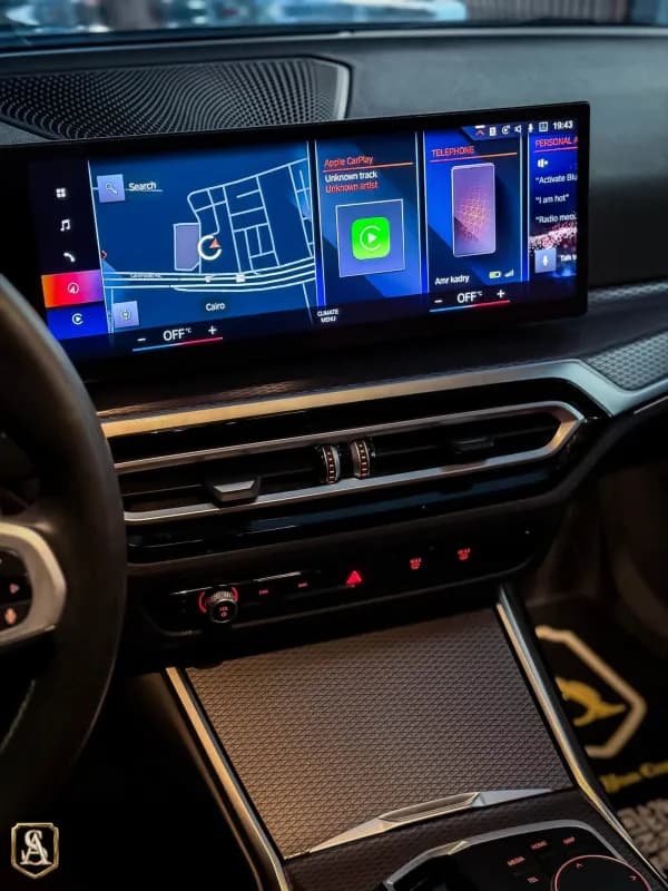 بي ام دبليو 320i 2024 أم سبورت باكيدج أسود أوتوماتيك — مستعملة