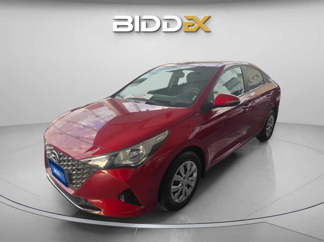 Hyundai Accent RB 2024 هاي لاين أحمر أوتوماتيك — مستعملة
