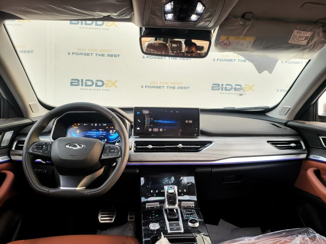Chery Tiggo 8 2024 لاكشري فضي أوتوماتيك — جديدة