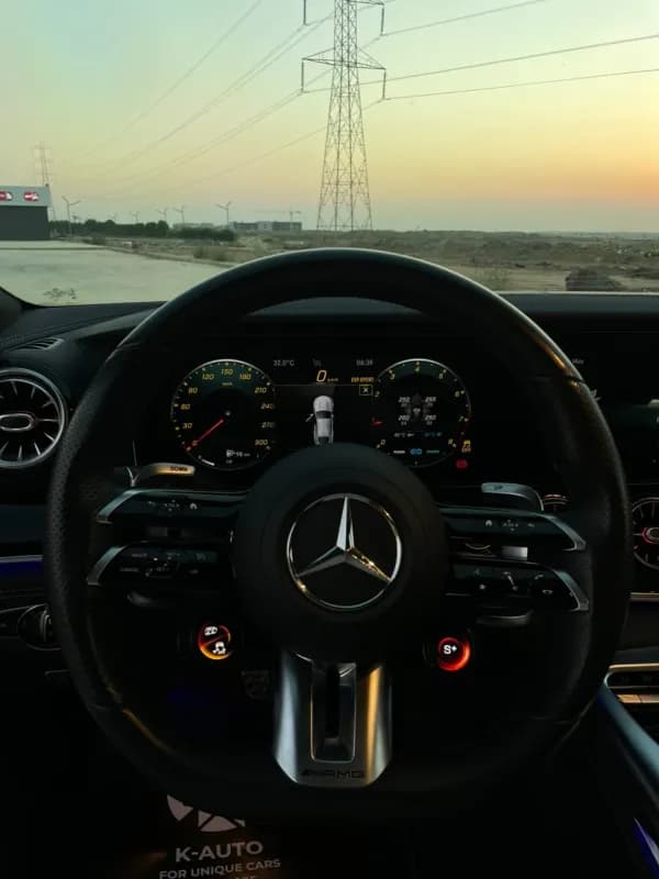 مرسيدس بنز GT43 2022 ايه ام جي أسود أوتوماتيك — مستعملة