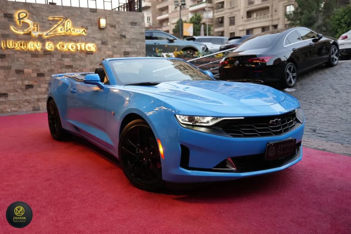 شيفروليه كامارو 2024 ار اس كابروليت أزرق سماوي أوتوماتيك — مستعملة
