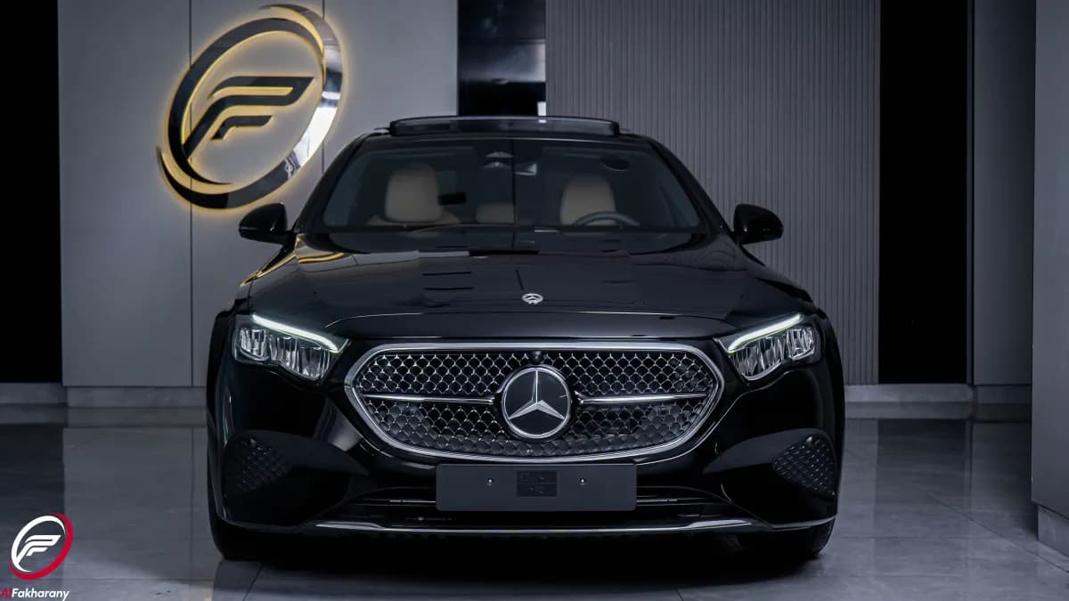مرسيدس بنز E200 2026 أفنتجارد أسود أوتوماتيك — جديدة