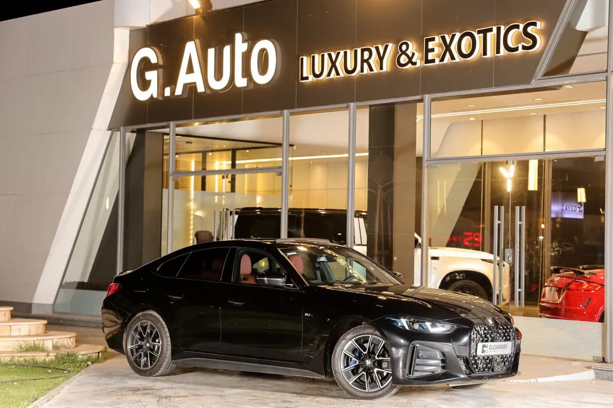 بي ام دبليو 420i 2025 M-Sport أسود أوتوماتيك — مستعملة