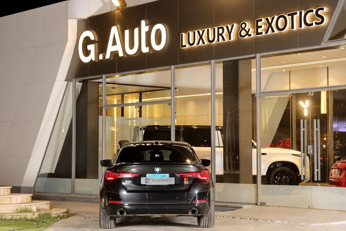 بي ام دبليو 420i 2025 M-Sport أسود أوتوماتيك — مستعملة