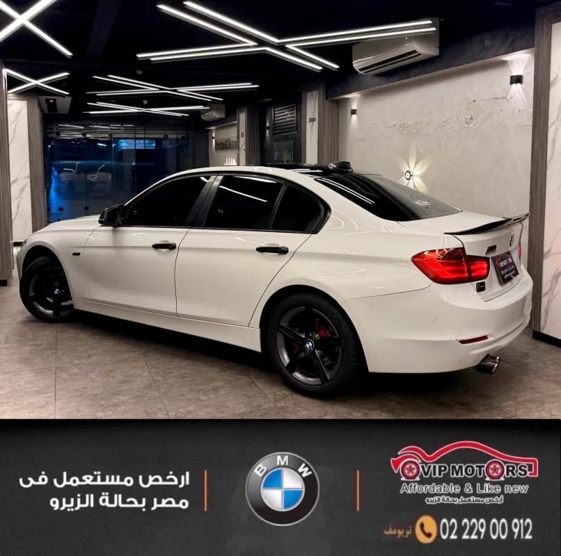 بي ام دبليو 316i 2013 لاكشري أبيض أوتوماتيك — مستعملة