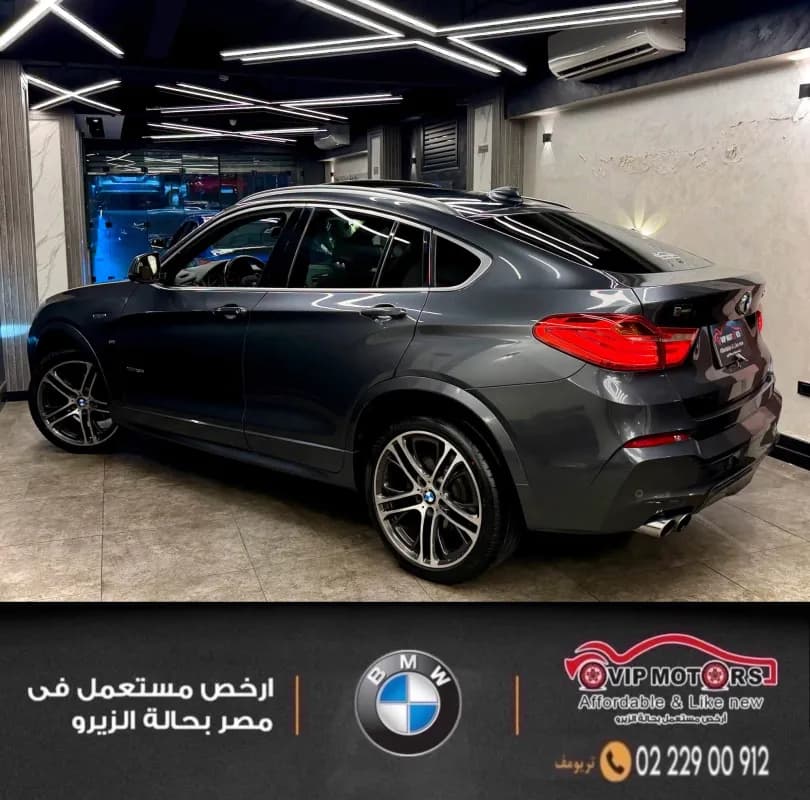 بي ام دبليو X4 2017 اكس درايف 30 اي رمادي أوتوماتيك — مستعملة