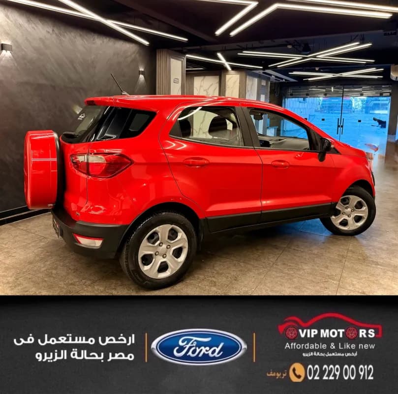 فورد ايكو سبورت 2019 تريند أحمر أوتوماتيك — مستعملة