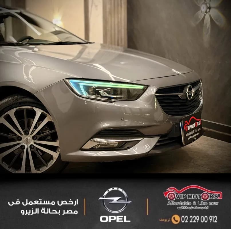 Opel Insignia 2018 Topline Gray Automatic — Used