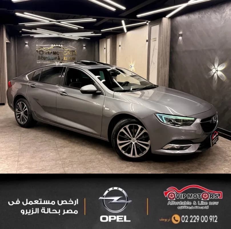 Opel Insignia 2018 Topline Gray Automatic — Used