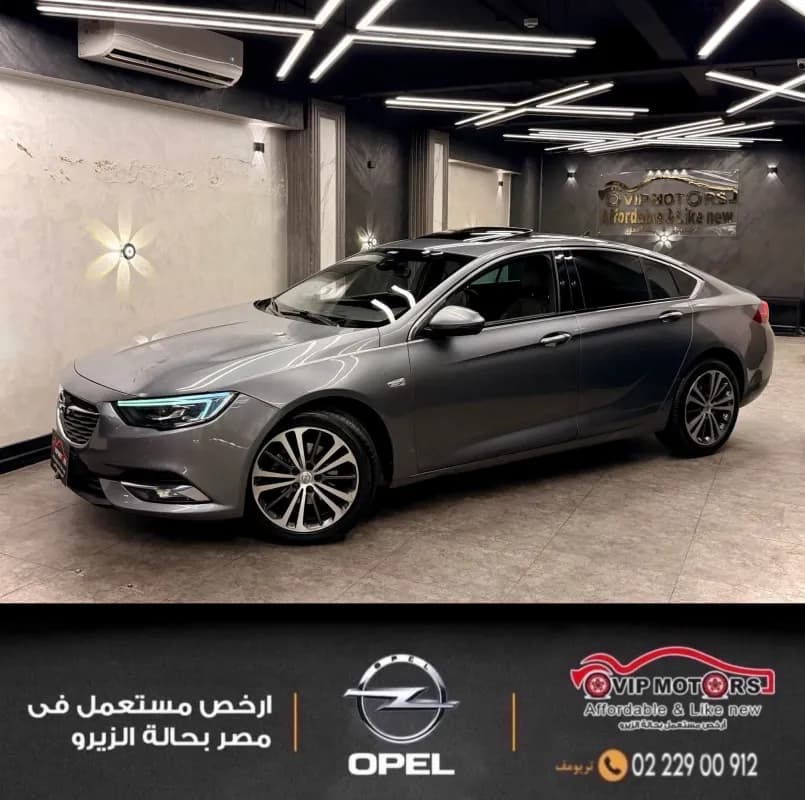 Opel Insignia 2018 Topline Gray Automatic — Used