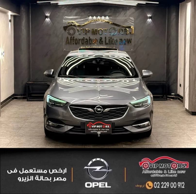 Opel Insignia 2018 Topline Gray Automatic — Used