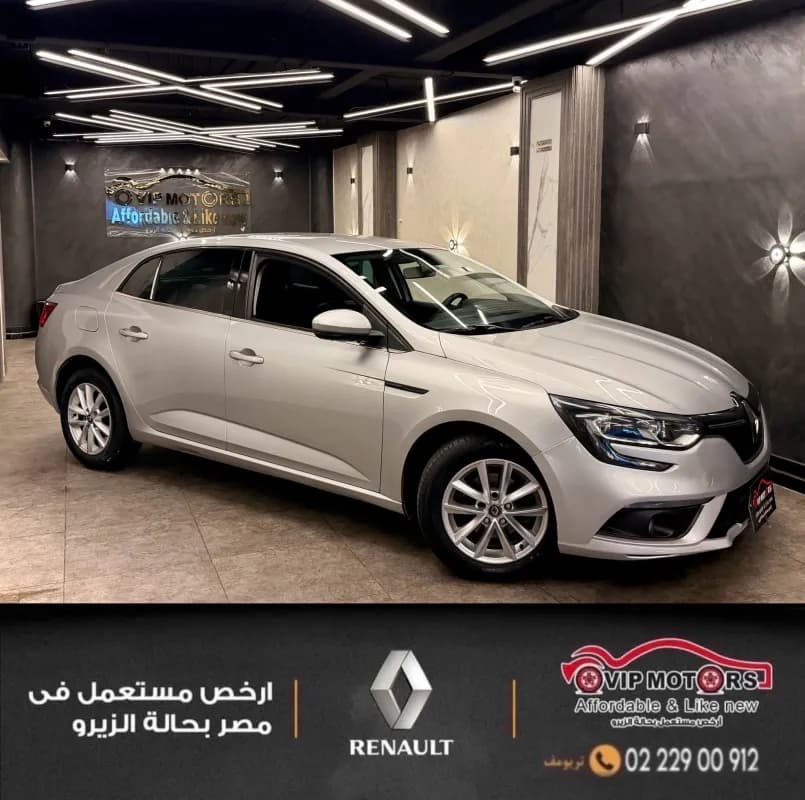 رينو ميجان 2018 سيجنتشراس ار أسود أوتوماتيك — مستعملة