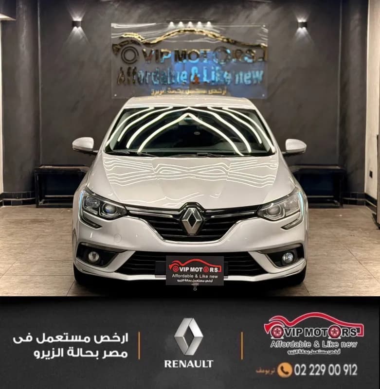 رينو ميجان 2018 سيجنتشراس ار أسود أوتوماتيك — مستعملة