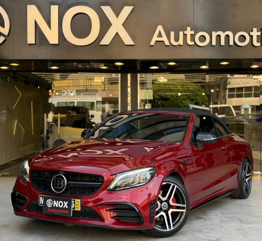 مرسيدس بنز C200 2019 ايه ام جي أحمر أوتوماتيك — مستعملة