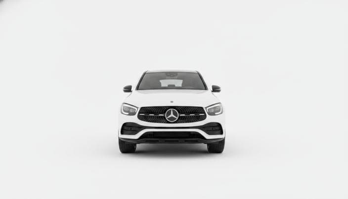 مرسيدس بنز GLC 300 2020 اي ام جي كوبيه أبيض أوتوماتيك — مستعملة