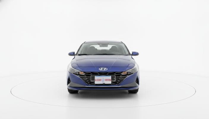 Hyundai Avante 2021 Top-line Premium Blue Automatic — Used