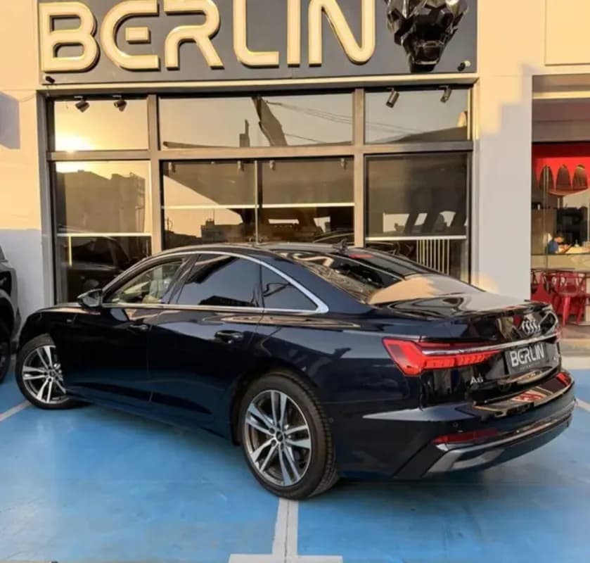 Audi A6 2024 S-line Navy Blue Automatic — Used