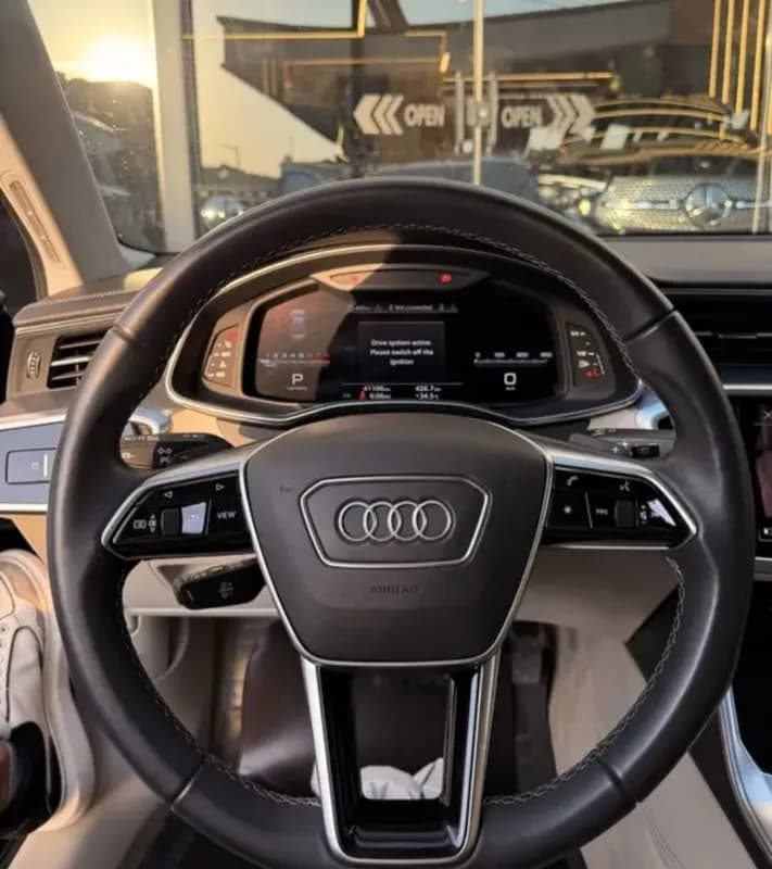 Audi A6 2024 S-line Navy Blue Automatic — Used