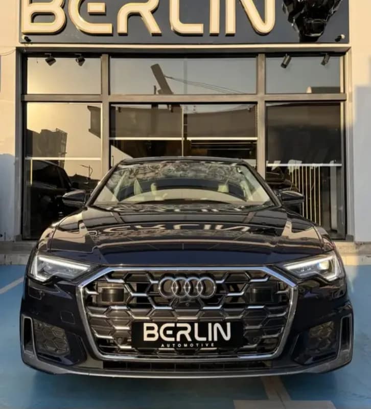Audi A6 2024 S-line Navy Blue Automatic — Used