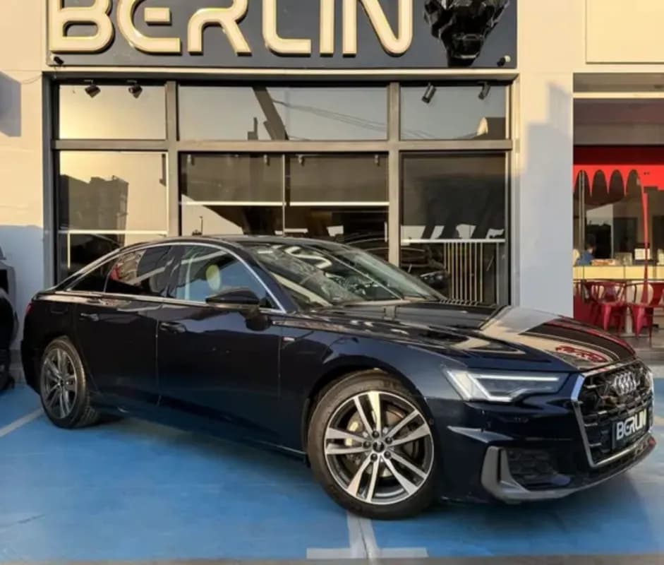 Audi A6 2024 S-line Navy Blue Automatic — Used