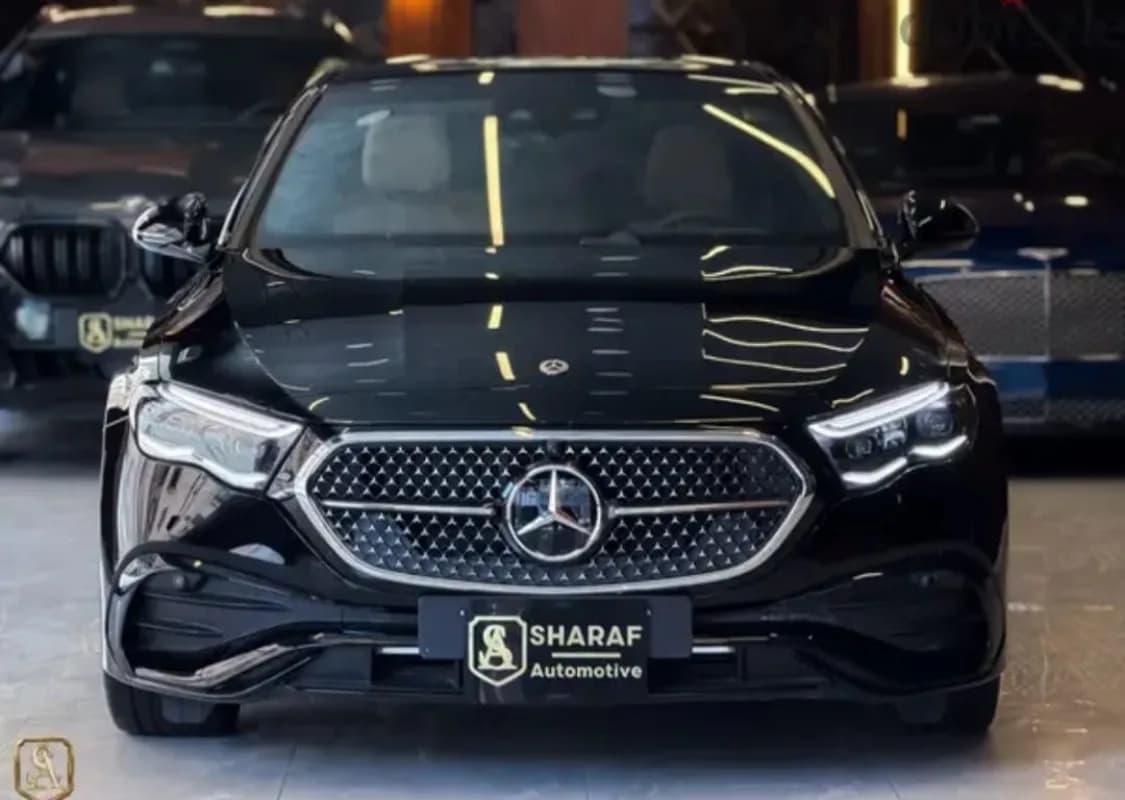 مرسيدس بنز E200 2026 ايه ام جي أسود أوتوماتيك — جديدة
