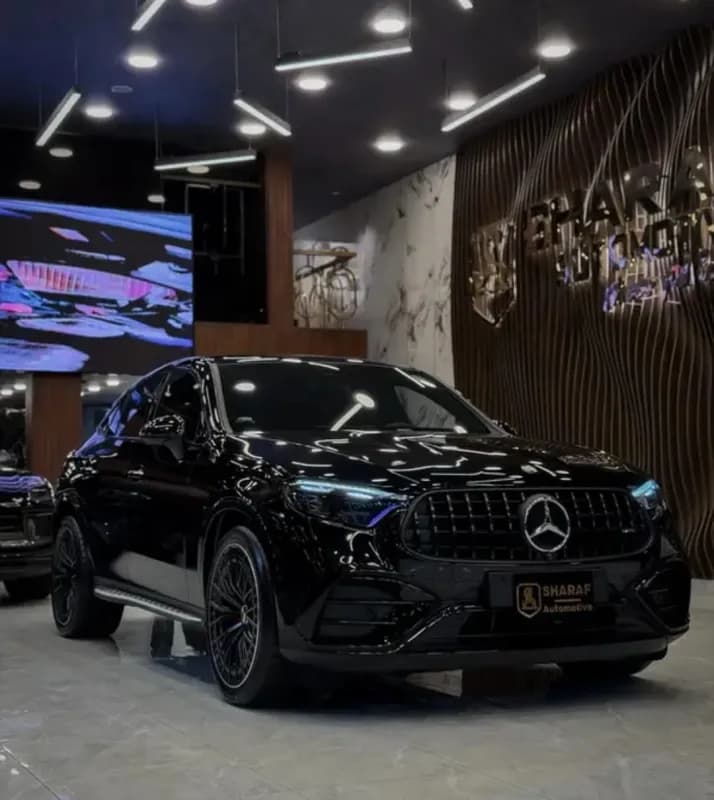 مرسيدس بنز GLC 43 2026 اي ام جي كوبيه أسود أوتوماتيك — جديدة