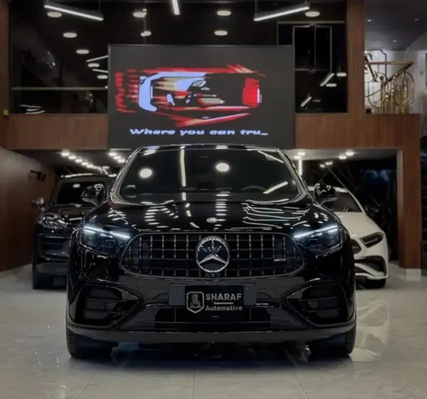 مرسيدس بنز GLC 43 2026 اي ام جي كوبيه أسود أوتوماتيك — جديدة