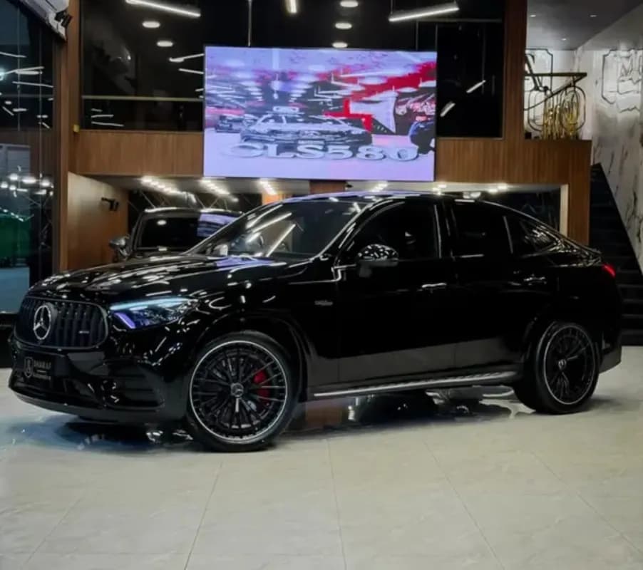 مرسيدس بنز GLC 43 2026 اي ام جي كوبيه أسود أوتوماتيك — جديدة