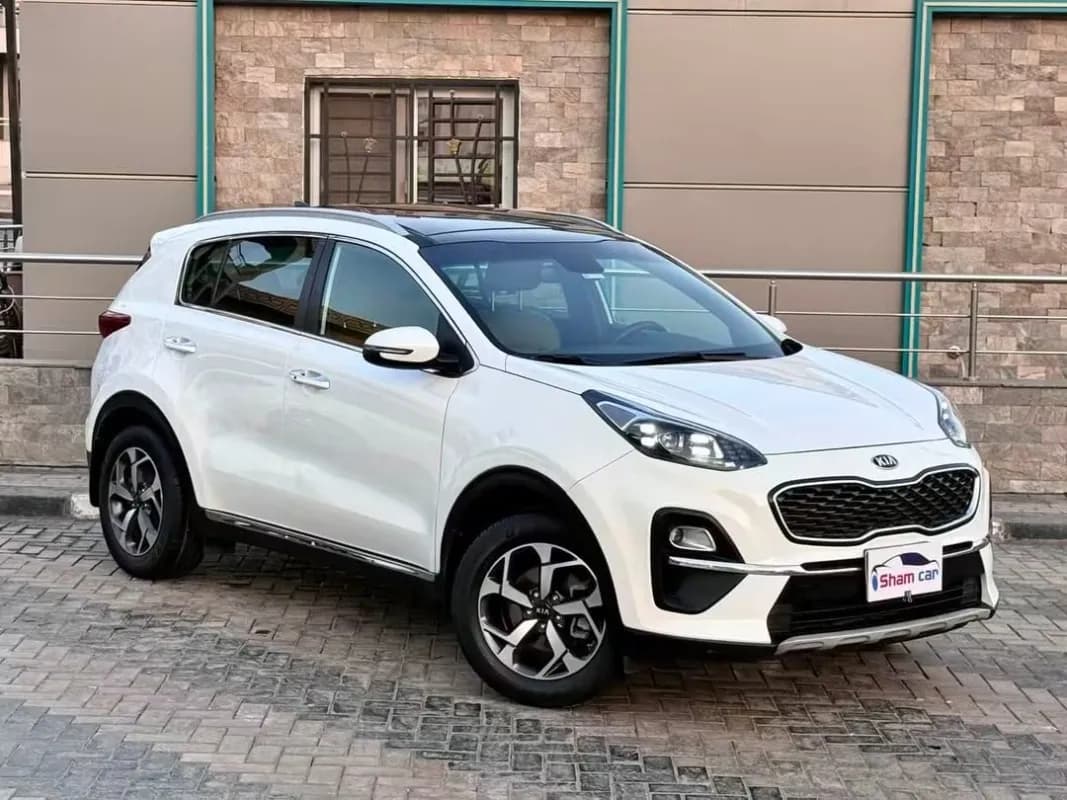 Kia Sportage 2021 topline White Automatic — Used