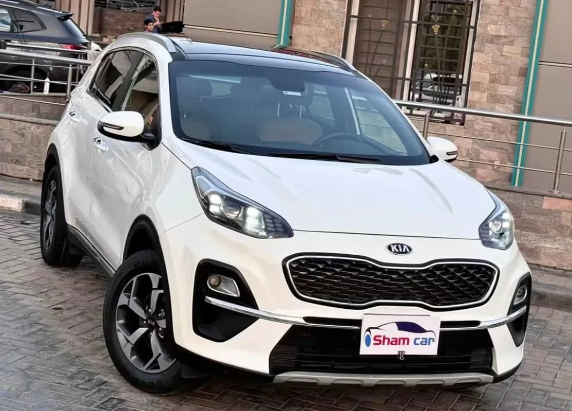 Kia Sportage 2021 topline White Automatic — Used