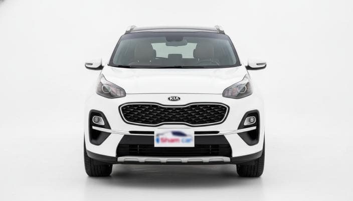 Kia Sportage 2021 topline White Automatic — Used - 1