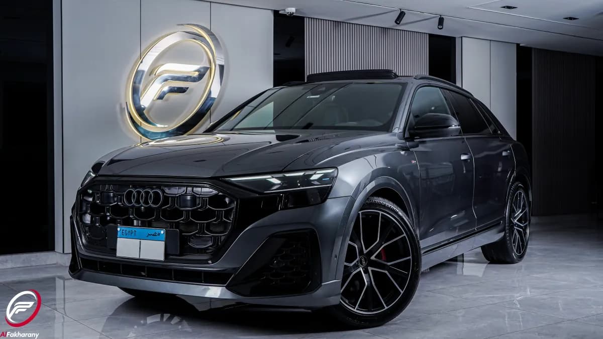 Audi Q8 2025 Sline Plus Cement Gray Automatic — Used