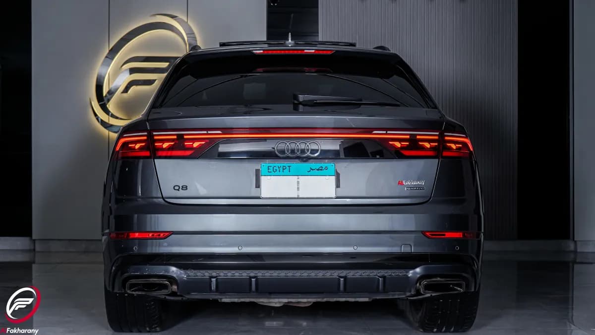 Audi Q8 2025 Sline Plus Cement Gray Automatic — Used