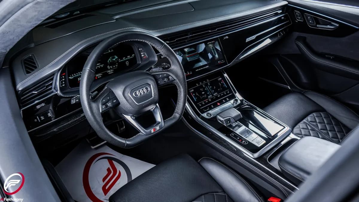 Audi Q8 2025 Sline Plus Cement Gray Automatic — Used