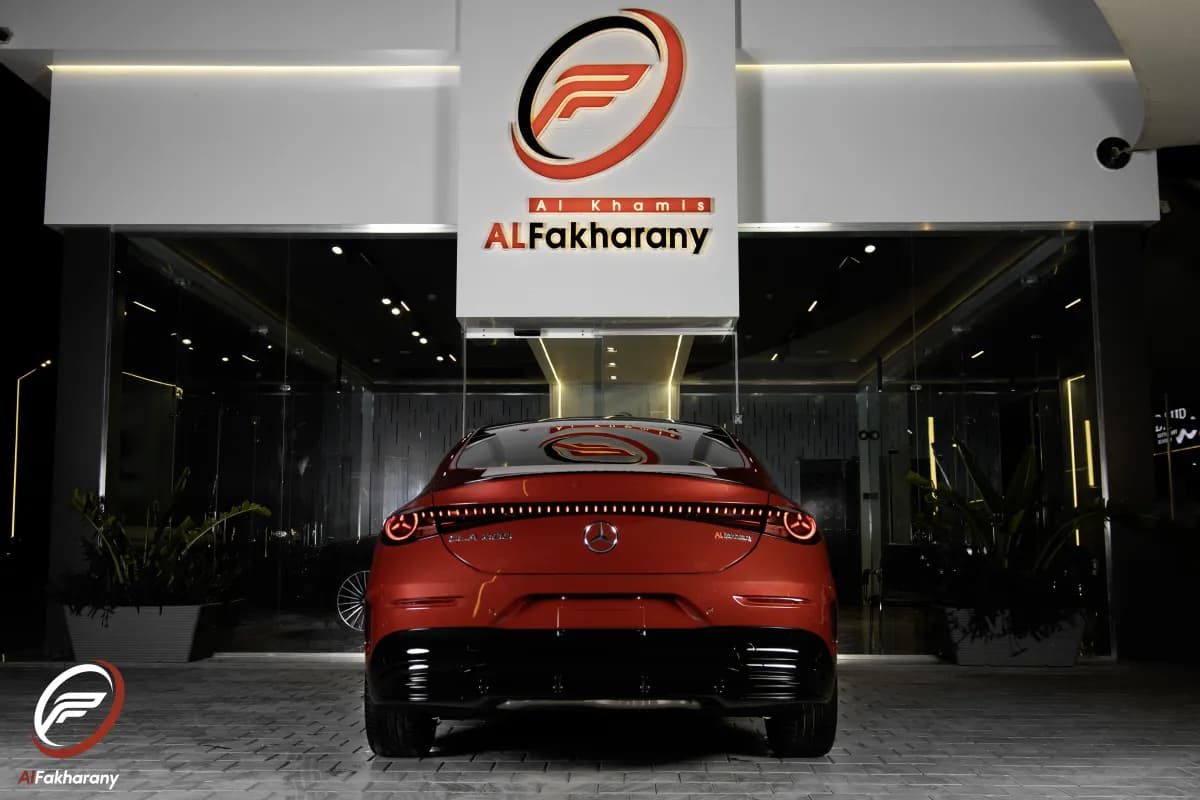 مرسيدس بنز CLA 200 2026 ايه ام جي أحمر أوتوماتيك — جديدة