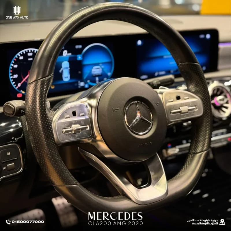Mercedes-Benz CLA 200 2021 AMG Gray Automatic — Used